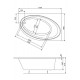 Wanna asymetryczna ROCA ORBITA 150x100 prawa