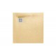Brodzik kwadratowy kompozytowy ROCA TERRAN 80x80x2,6cm piasek