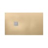 Brodzik prostokątny kompozytowy ROCA TERRAN 120x70x2.8cm piasek