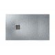 Brodzik prostokątny kompozytowy ROCA TERRAN 140x70x3,1cm szary cement