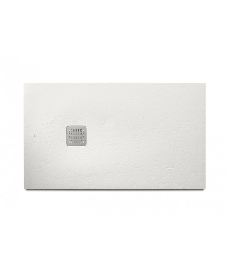 Brodzik prostokątny kompozytowy ROCA TERRAN 140x80x3,1cm złamana biel