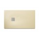 Brodzik prostokątny kompozytowy ROCA TERRAN 140x90x3,1cm kremowy
