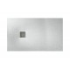 Brodzik prostokątny kompozytowy ROCA TERRAN 160x80x3,1cm złamana biel