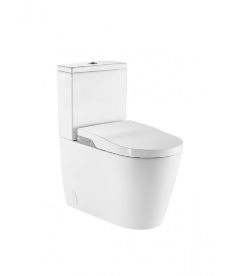 WC kompakt stojący ROCA INSPIRA IN-WASH RIMLESS z deską myjącą A80306L001