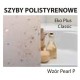 Kabina kwadratowa czterościenna KC/Dr-c 80x80x185cm SANPLAST CLASSIC profil biały.polistyren