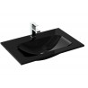 Umywalka szklana LOKA 60 BLACK ELITA
