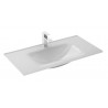 Umywalka szklana OZI 80 WHITE ELITA
