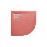 Brodzik półokrągły kompozytowy ROCA TERRAN 90x90x2,8cm R55 koral