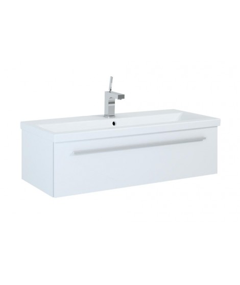 Szafka podumywalkowa 100 cm ELITA KWADRO SLIM 100 1S WHITE