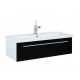 Szafka podumywalkowa 100 cm ELITA KWADRO SLIM 100 1S BLACK