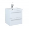 Szafka podumywalkowa + umywalka 50 cm ELITA SET KWADRO 50 2S WHITE
