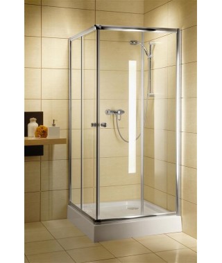 Kabina kwadratowa 80x80cm CLASSIC C RADAWAY szkło satinato