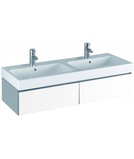 Szafka podumywalkowa wisząca KERAMAG iCON 119cm, biały połysk