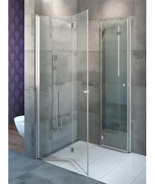 Kabina kwadratowa 80x80cm EOS KDD-B RADAWAY szkło przejrzyste