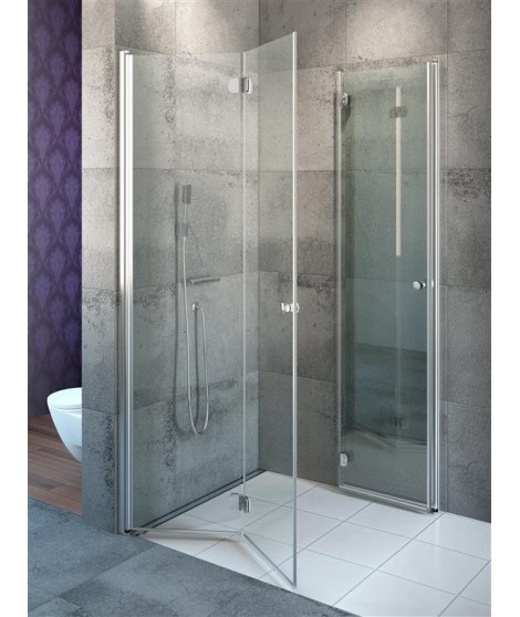 Kabina kwadratowa 80x80cm EOS KDD-B RADAWAY szkło przejrzyste
