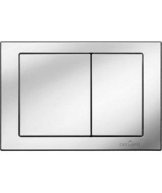 Przycisk chrom CERSANIT CUBE